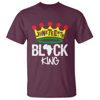 African King T Shirt Black King Black Power Black History Month 1865 Juneteenth - Wonder Print Shop