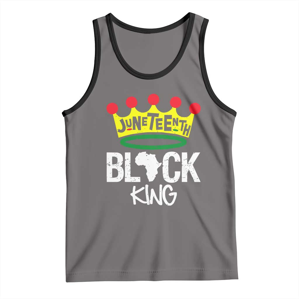 Juneteenth Black King Tank Top 1865 African Pride Black Power