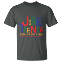 Free Ish T Shirt Juneteenth Celebration Since 1865 Retro - Wonder Print Shop