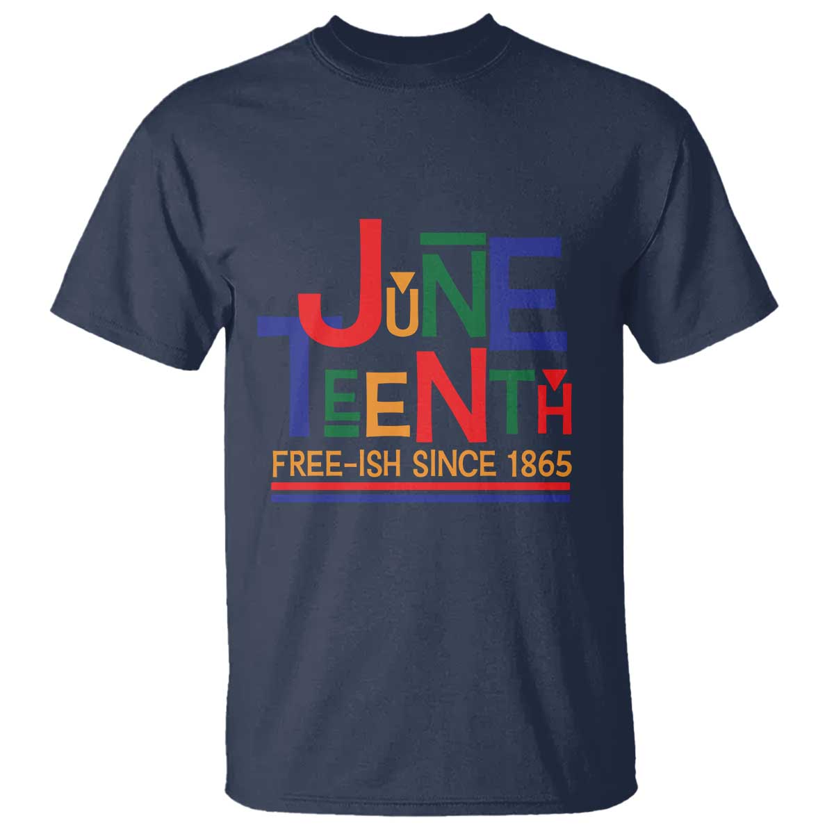 Free Ish T Shirt Juneteenth Celebration Since 1865 Retro - Wonder Print Shop