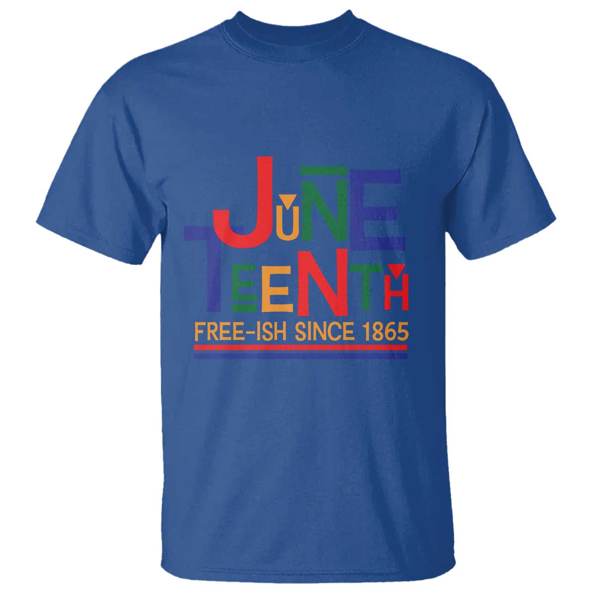 Free Ish T Shirt Juneteenth Celebration Since 1865 Retro - Wonder Print Shop
