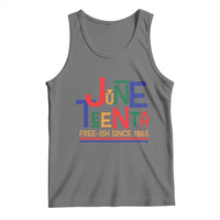 Free Ish Since 1865 Tank Top Juneteenth Celebration Retro