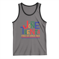 Free Ish Since 1865 Tank Top Juneteenth Celebration Retro