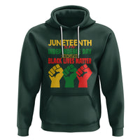Juneteenth Is My Independence Day Hoodie Because BLM - Wonder Print Shop