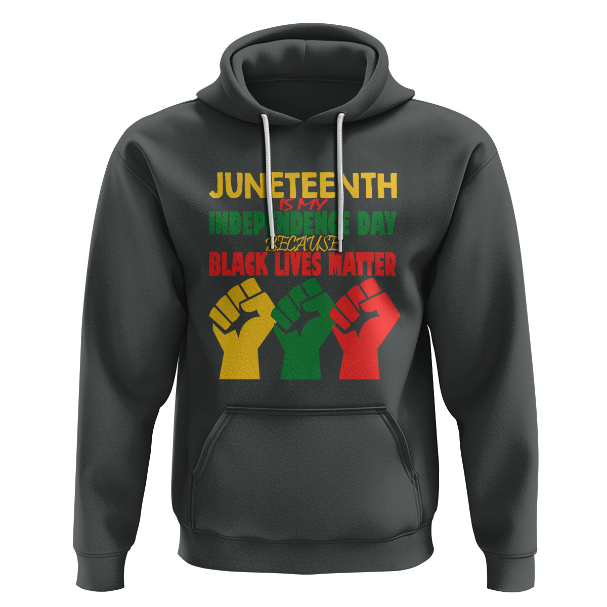 Juneteenth Is My Independence Day Hoodie Because BLM - Wonder Print Shop