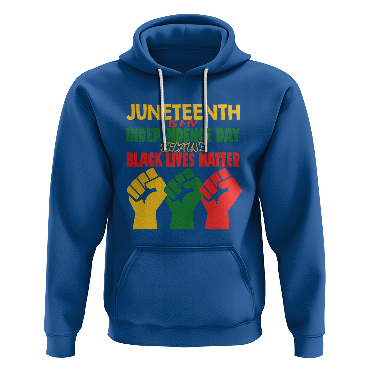 Juneteenth Is My Independence Day Hoodie Because BLM - Wonder Print Shop