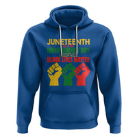 Juneteenth Is My Independence Day Hoodie Because BLM - Wonder Print Shop