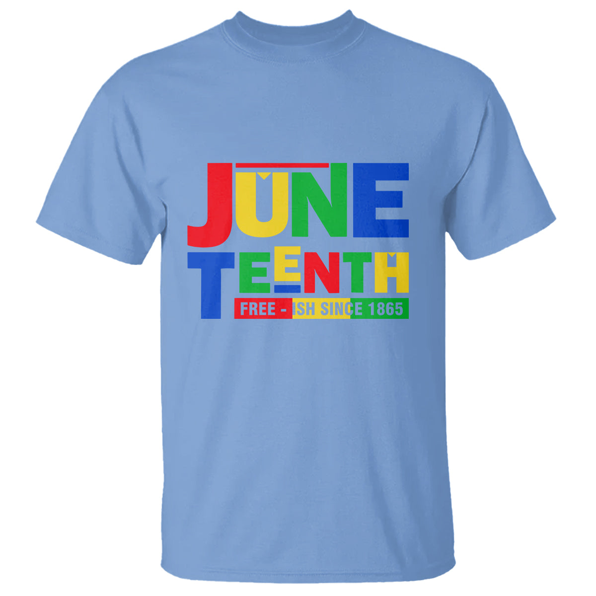 Juneteenth Free Ish Since 1865 T Shirt - Wonder Print Shop