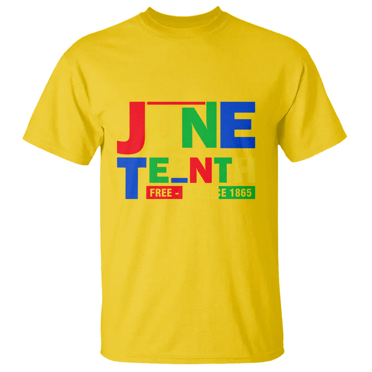 Juneteenth Free Ish Since 1865 T Shirt - Wonder Print Shop