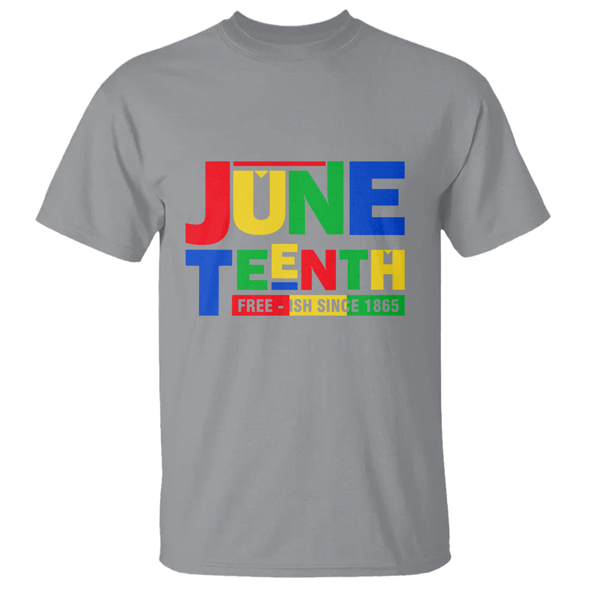Juneteenth Free Ish Since 1865 T Shirt - Wonder Print Shop