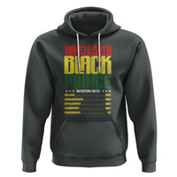 Juneteenth Black Prince Nutrition Facts Hoodie - Wonder Print Shop