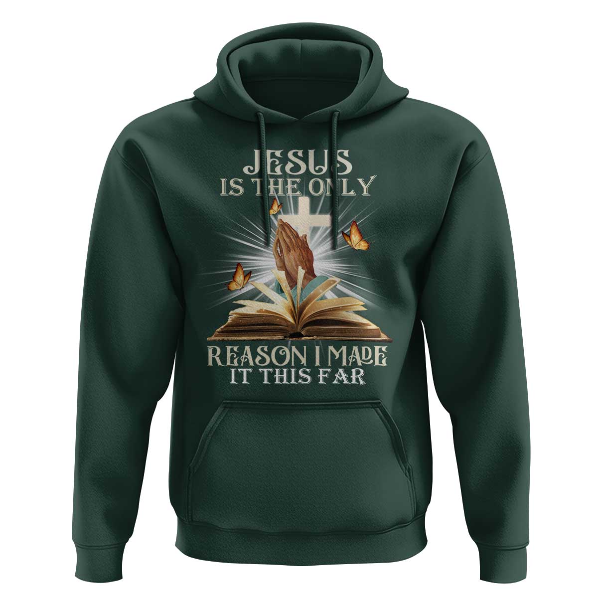 Jesus Is the Only Way Hoodie Christian Faith