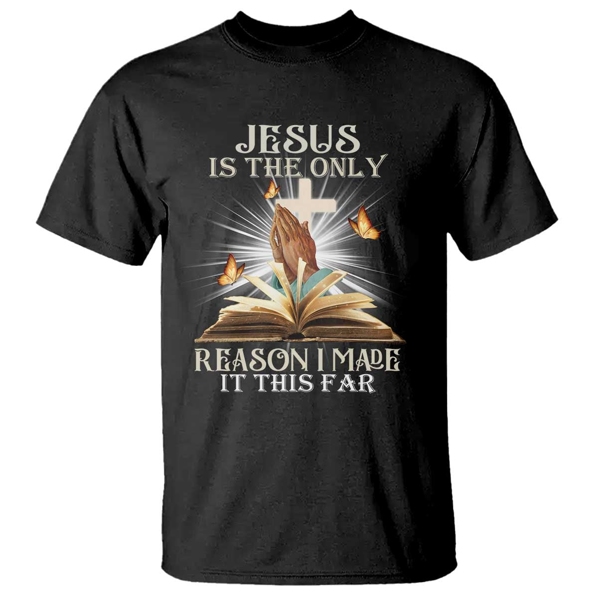 Jesus Is the Only Way T Shirt Christian Faith - Wonder Print Shop