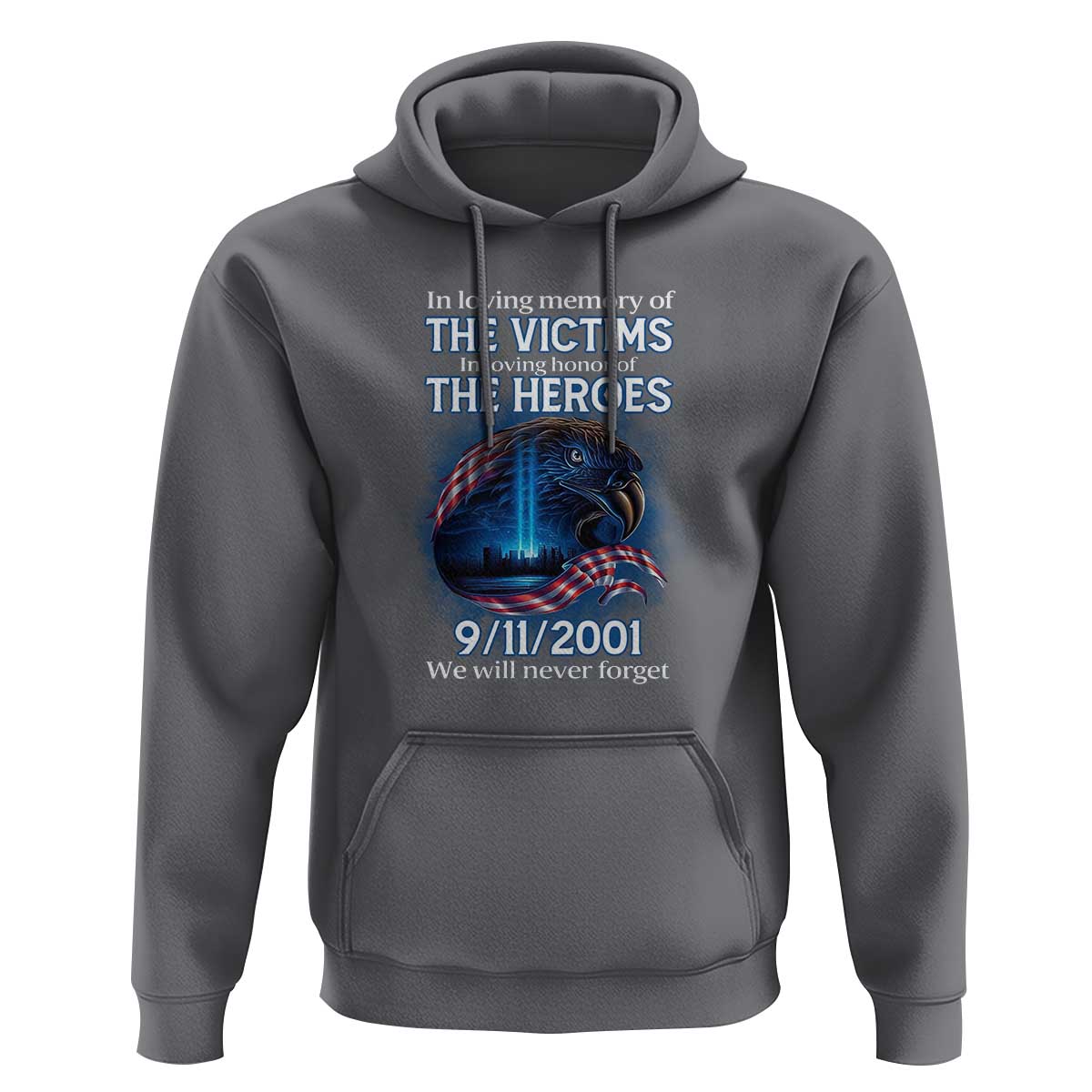 In Loving Honor of the Heroes Hoodie Patriotic Gift for U.S. Dad, Grandpa, Firefighter