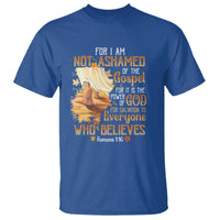 I Am Not Ashamed of the Gospel T Shirt Christian Faith & Salvation Quote - Wonder Print Shop