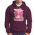 Howdy Valentine Retro Groovy Cartoon Lovely Heart Hoodie - Wonder Print Shop