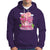 Howdy Valentine Retro Groovy Cartoon Lovely Heart Hoodie - Wonder Print Shop