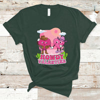 Howdy Valentine Retro Groovy Cartoon Lovely Heart T Shirt - Wonder Print Shop