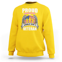 Proud Daughter Of A World War II Veteran Sweatshirt - Wonder Print Shop
