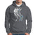 Autism Awareness Hoodie Spectrum Ribbon American Flag - Wonder Print Shop