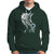 Autism Awareness Hoodie Spectrum Ribbon American Flag - Wonder Print Shop