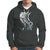 Autism Awareness Hoodie Spectrum Ribbon American Flag - Wonder Print Shop