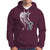 Autism Awareness Hoodie Spectrum Ribbon American Flag - Wonder Print Shop