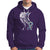 Autism Awareness Hoodie Spectrum Ribbon American Flag - Wonder Print Shop