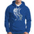 Autism Awareness Hoodie Spectrum Ribbon American Flag - Wonder Print Shop