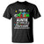 Autism Aunt T Shirt I'm An Autism Auntie My Level Of Sarcams Depends On Your Stupidity Spectrum Ribbon - Wonder Print Shop