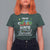 Autism Aunt T Shirt For Women I'm An Autism Auntie My Level Of Sarcams Depends On Your Stupidity Spectrum Ribbon - Wonder Print Shop