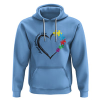 Heart Autism Awareness Hoodie Accept Understand Love Puzzle Piece - Wonder Print Shop