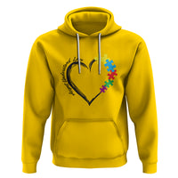 Heart Autism Awareness Hoodie Accept Understand Love Puzzle Piece - Wonder Print Shop
