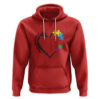 Heart Autism Awareness Hoodie Accept Understand Love Puzzle Piece - Wonder Print Shop