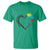 Heart Autism Awareness T Shirt Accept Understand Love Puzzle Piece - Wonder Print Shop