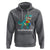 Dinosaur Autism Hoodie Au-somesaurus Word Pun Puzzle Piece - Wonder Print Shop