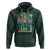 Autism Mom Hoodie Some People Look Up to Heroes I'm Raising Mine Messy Bun Mother - Wonder Print Shop
