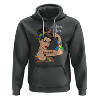 Autism Mom Hoodie Unbreakable Woman - Wonder Print Shop