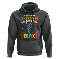 Society Says I Austism Hoodie God Say I Am Perfect Boy Kid - Wonder Print Shop