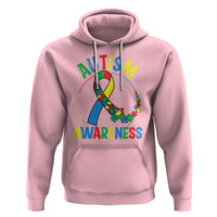 Autism Awareness Hoodie Spectrum Ribbon - Wonder Print Shop
