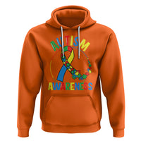 Autism Awareness Hoodie Spectrum Ribbon - Wonder Print Shop