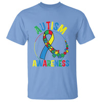 Autism Awareness T Shirt Spectrum Ribbon - Wonder Print Shop