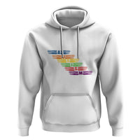 Embrace Autism Hoodie Love Support Spectrum Typography - Wonder Print Shop