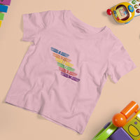 Embrace Autism T Shirt For Kid Love Support Spectrum Typography - Wonder Print Shop