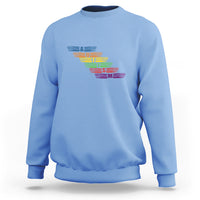 Embrace Autism Sweatshirt Love Support Spectrum Typography - Wonder Print Shop