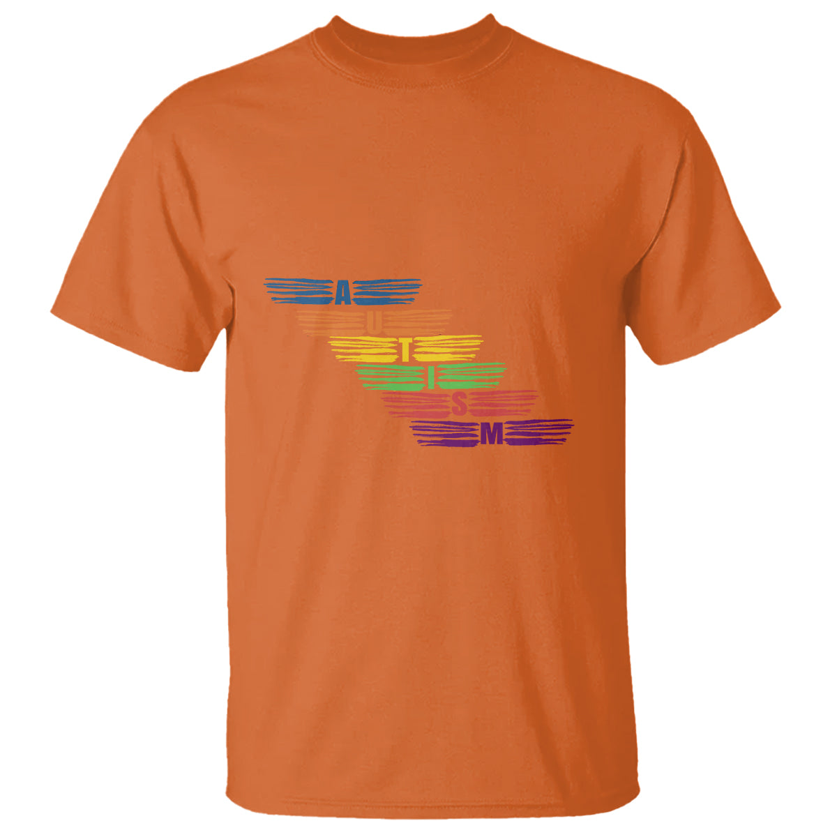 Embrace Autism T Shirt Love Support Spectrum Typography - Wonder Print Shop