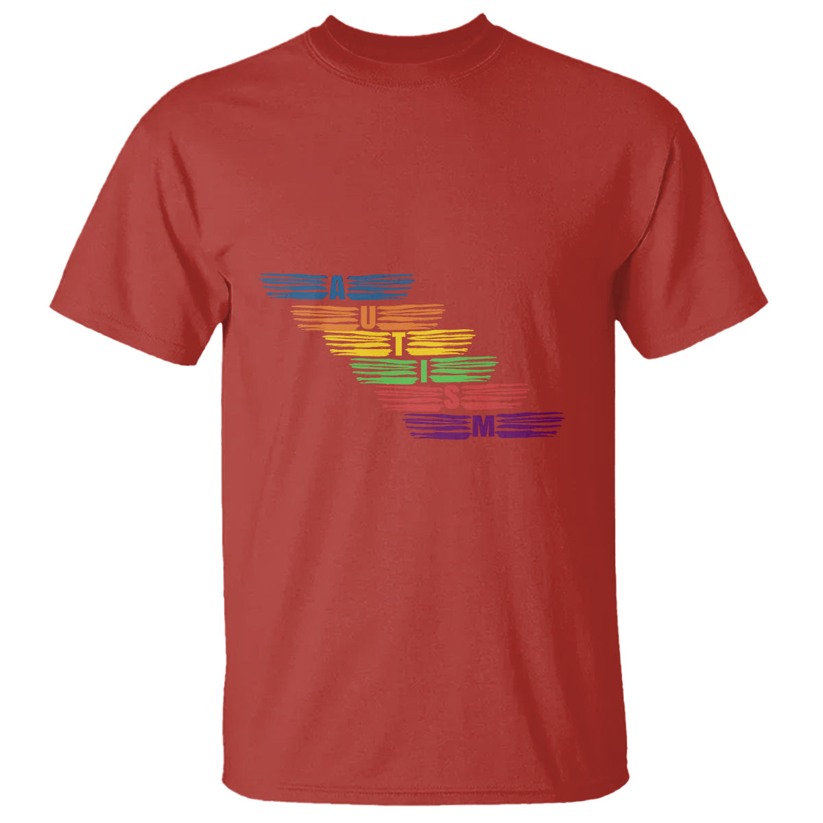 Embrace Autism T Shirt Love Support Spectrum Typography - Wonder Print Shop