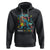 Dinosaur Autism Hoodie Embrace Differences Proud Autistic Puzzle Heart - Wonder Print Shop