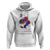 Autism Awareness Hoodie Colorful Sunflower With Bird Spectrum Ribbon - Wonder Print Shop