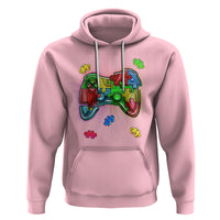 Autism Awareness Gamer Hoodie Video Game Control Puzzle Piece - Wonder Print Shop
